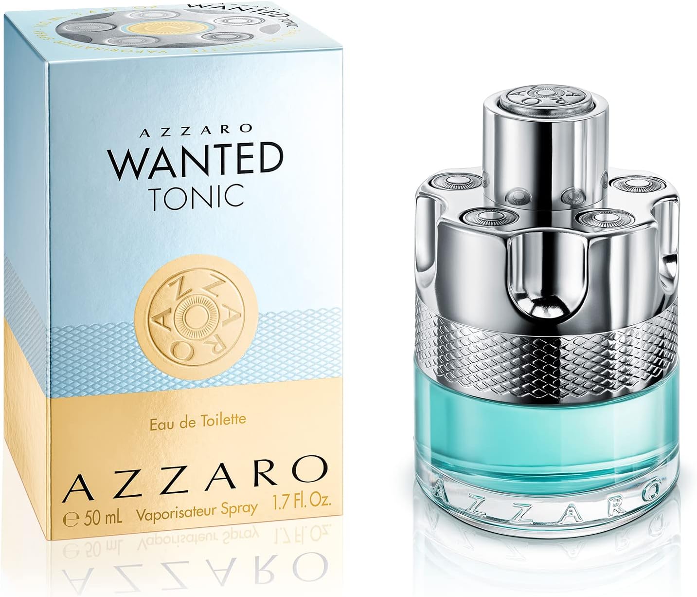 Azzaro Wanted Tonic Eau de Toilette Masculino 50ml